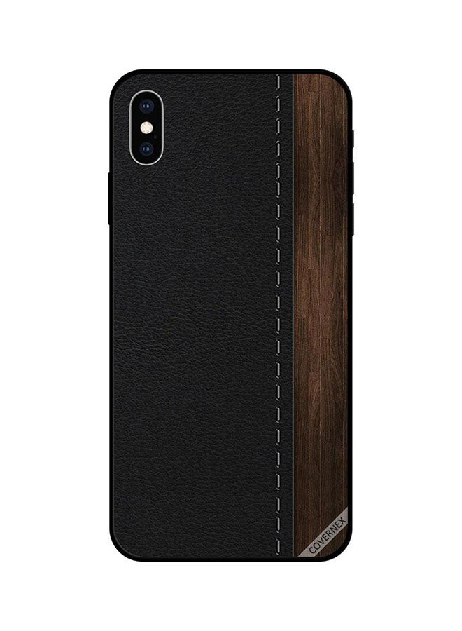 كوفرنيكس غطاء حماية واق لهاتف أبل آيفون XS ماكس أسود/بني - Image 1