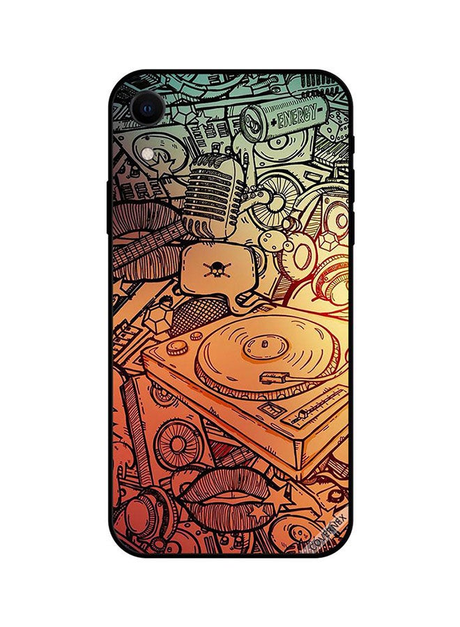 Covernex Protective Case Cover For Apple iPhone XR Music Tags Pattern