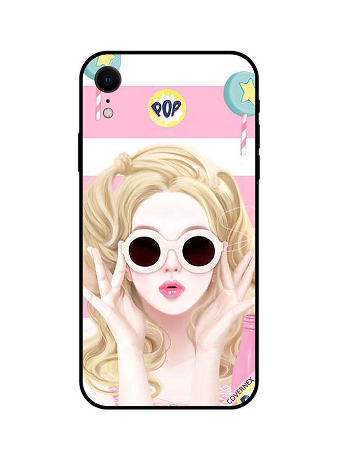Covernex Apple iPhone XR Protective Case Cover Printed Featuring Cute Pop Girl DESIGN_0567 - Image 1