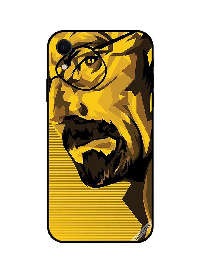 Covernex Apple iPhone XR Protective Case Cover Printed Featuring Danger MAn Yellow DESIGN_0633 - Image 1