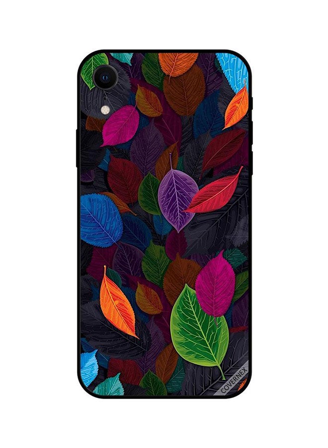 Covernex Protective Case Cover For Apple iPhone XR Multicolour Leaves
