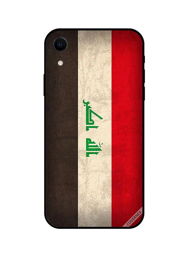 كوفرنيكس غطاء حماية واقٍ لهاتف أبل آيفون XR بطبعة كلاسيكية لعلم العراق