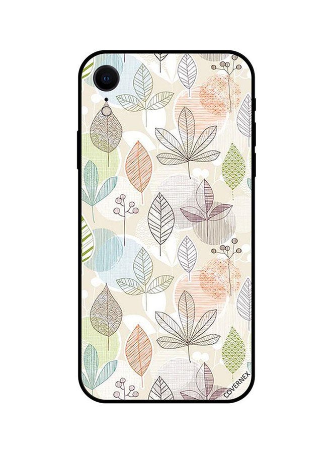 كوفرنيكس غطاء حماية واقٍ لهاتف أبل آيفون XR بطبعة ريش فاتح اللون - Image 1