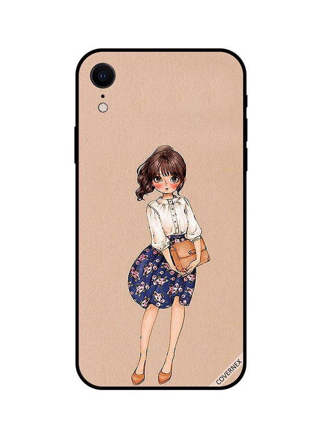 Covernex Protective Case Cover For Apple iPhone XR Girl Casual Outfit
