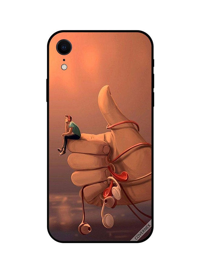 Covernex Protective Case Cover For Apple iPhone XR Keep It Up Listening Music