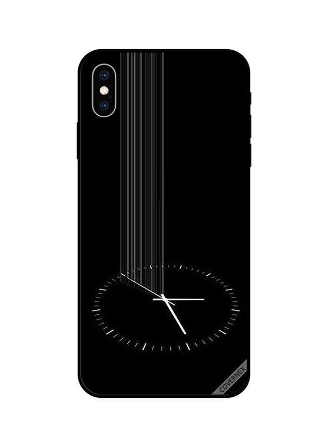 Covernex Apple iPhone XS MAX Protective Case Cover Printed Featuring Rays On Clock DESIGN_1139 - Image 1