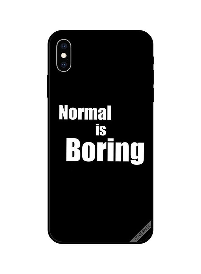 كوفرنيكس غطاء حماية لهاتف آيفون Xs ماكس أسود/ أبيض - Image 1