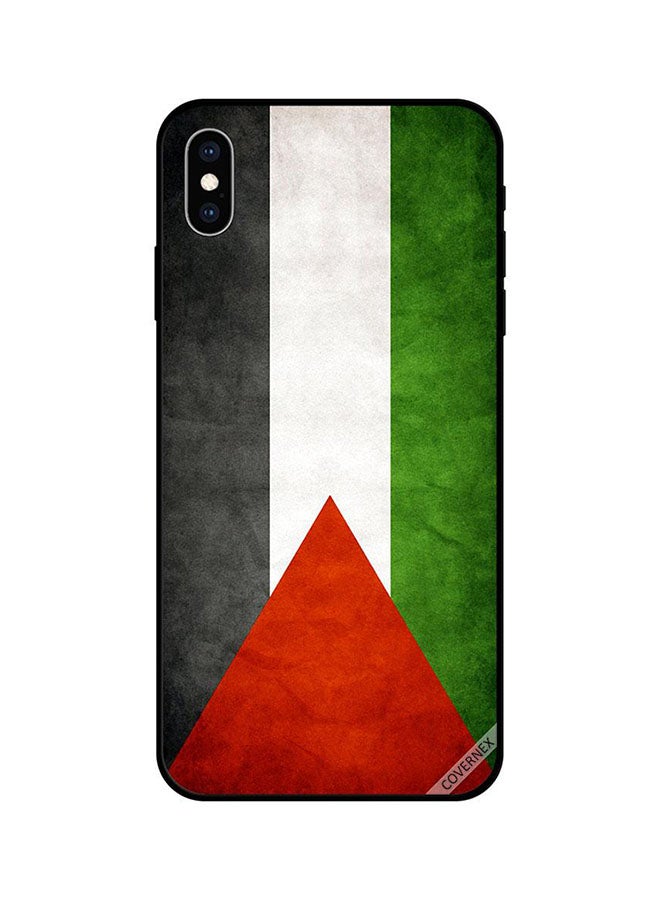 Covernex Apple iPhone XS MAX Protective Case Cover Printed Featuring Palestinian Flag Vintage DESIGN_0837 - Image 1