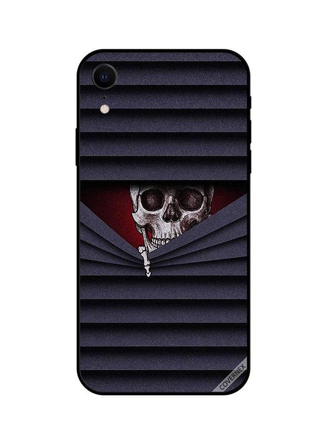 Covernex Apple iPhone XR Protective Case Cover Printed Featuring Skull Appearing DESIGN_0127 - Image 1