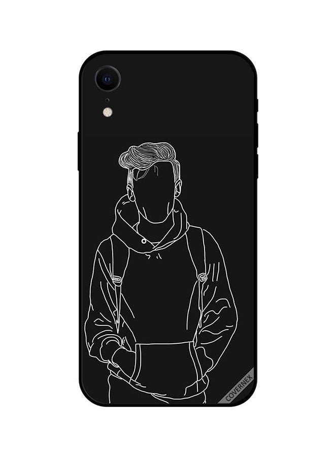 Covernex Protective Case Cover For Apple iPhone XR Black/White