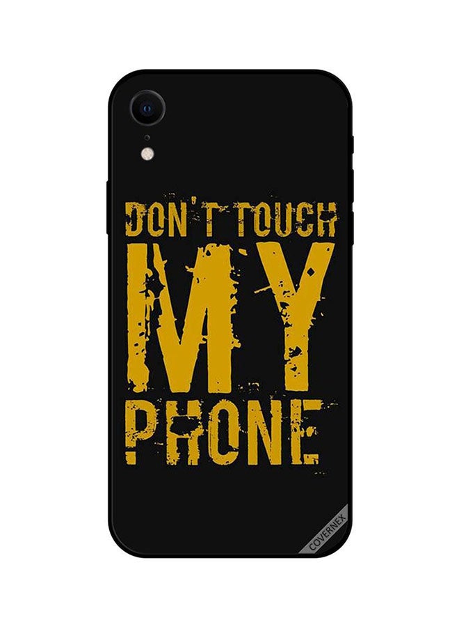 Covernex - Protective Case Cover For Apple iPhone XR Black/Yellow - Image 1