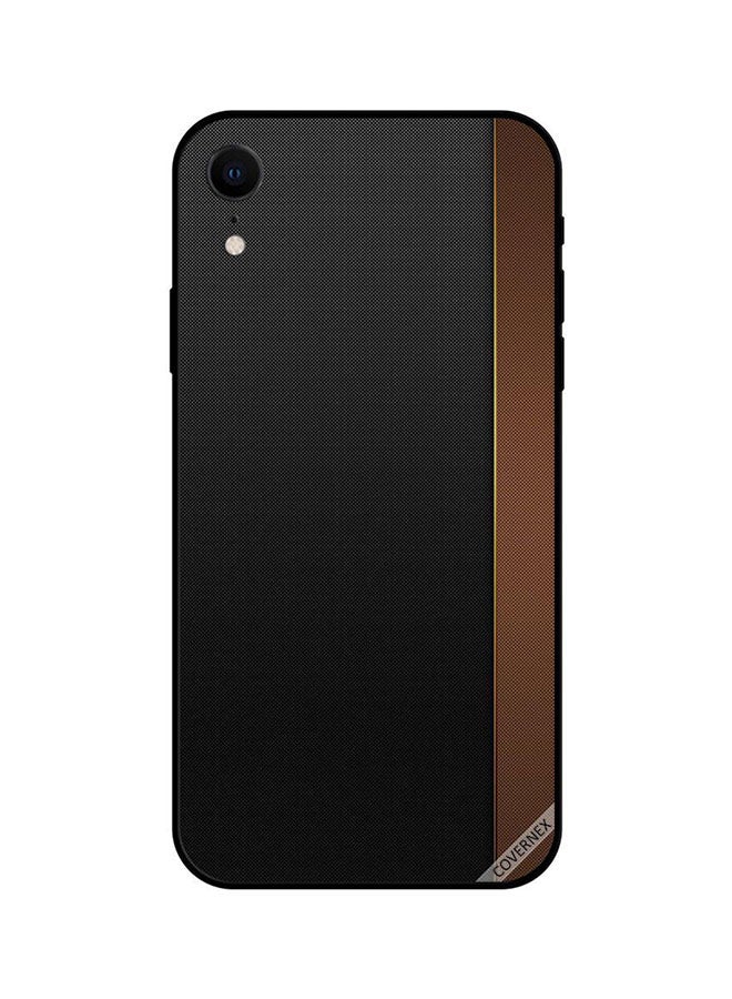 Covernex Protective Case Cover For Apple iPhone XR Black/Brown