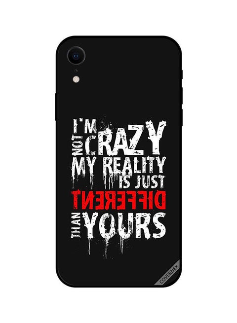 Protective Case Cover For Apple iPhone XR Black/White/Red