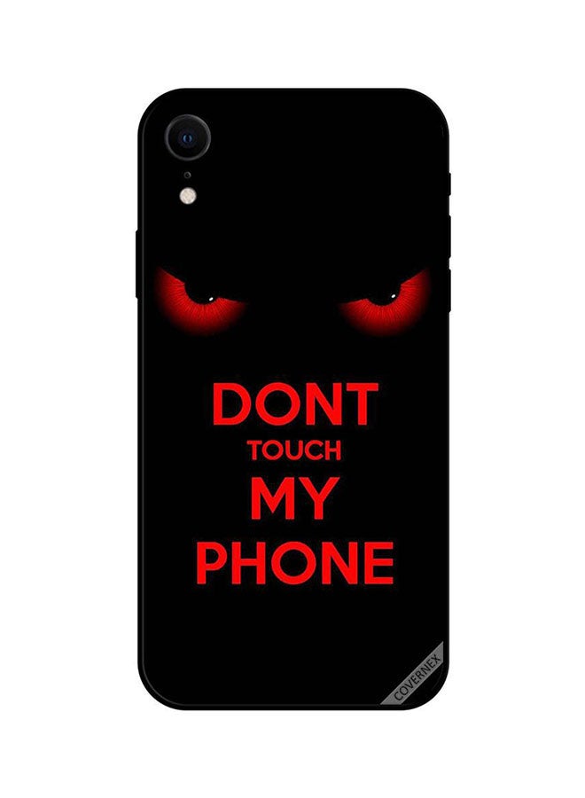 كوفرنيكس غطاء حماية واقٍ لهاتف أبل آيفون XR أسود/أحمر