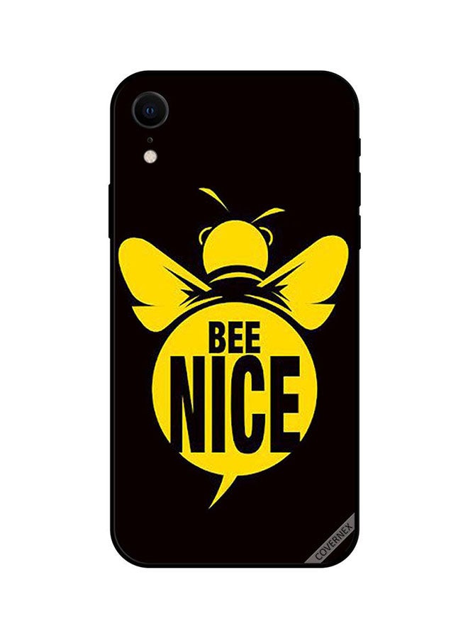 Covernex Protective Case Cover For Apple iPhone XR Black/Yellow