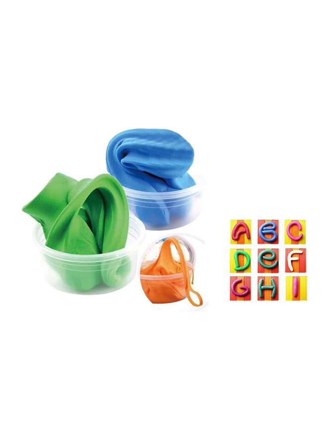 24-Piece Fluffy Magic Air Dry Clay Set 4x4cm - Image 4