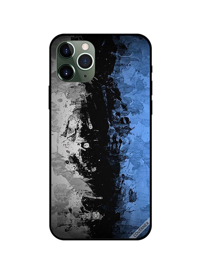 كوفرنيكس غطاء حماية واقٍ لهاتف أبل آيفون 11 برو ماكس بتصميم ألوان الرمادي والأسود والأزرق - Image 1