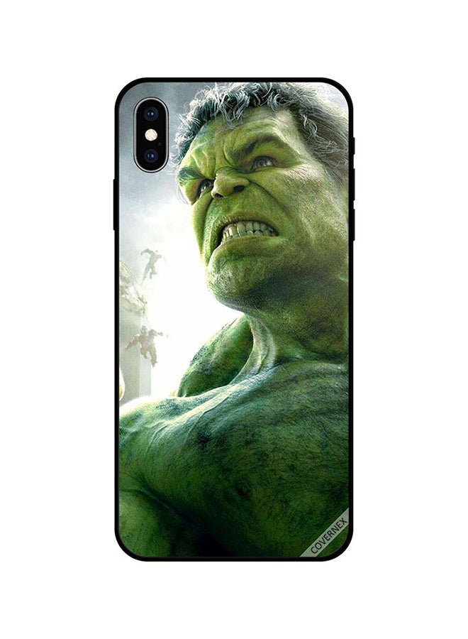 كوفرنيكس غطاء حماية لهاتف آيفون Xs ماكس أخضر/أبيض/رمادي - Image 1