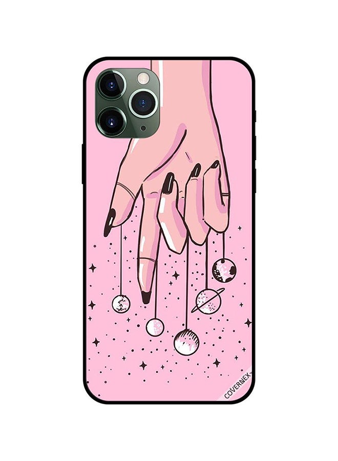 Covernex Apple iPhone 11 Pro Max Protective Case Cover Printed Featuring Hanging Planets From Hand DESIGN_0427 - Image 1