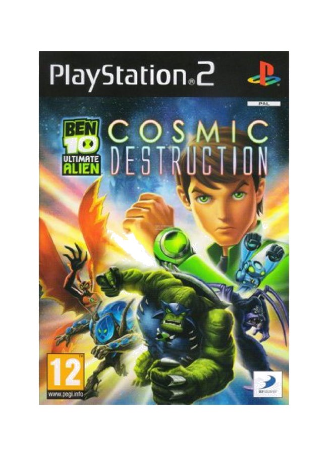 لعبة الفيديو "Ben 10 Ultimte Alien Cosmic Destruction" لجهاز الألعاب بلايستيشن 2 - playstation_2_ps2