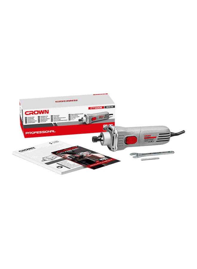 Crown CT13308 Die Grinder,6mm Grey Grey - Image 2