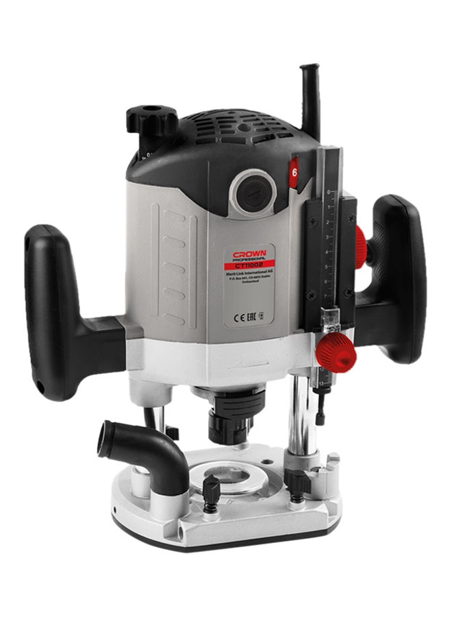Crown CT11002 Router,12 mm Grey/Black/Silver Grey/Black/Silver 