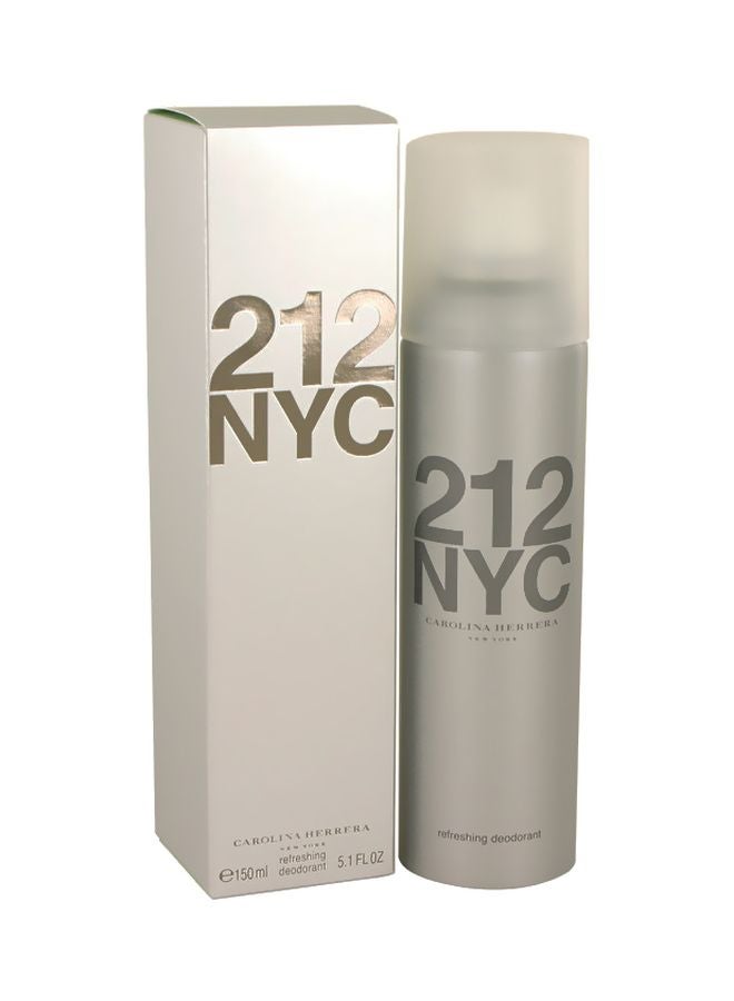 CAROLINA HERRERA 212 Deodorant Spray 150ml - Image 1