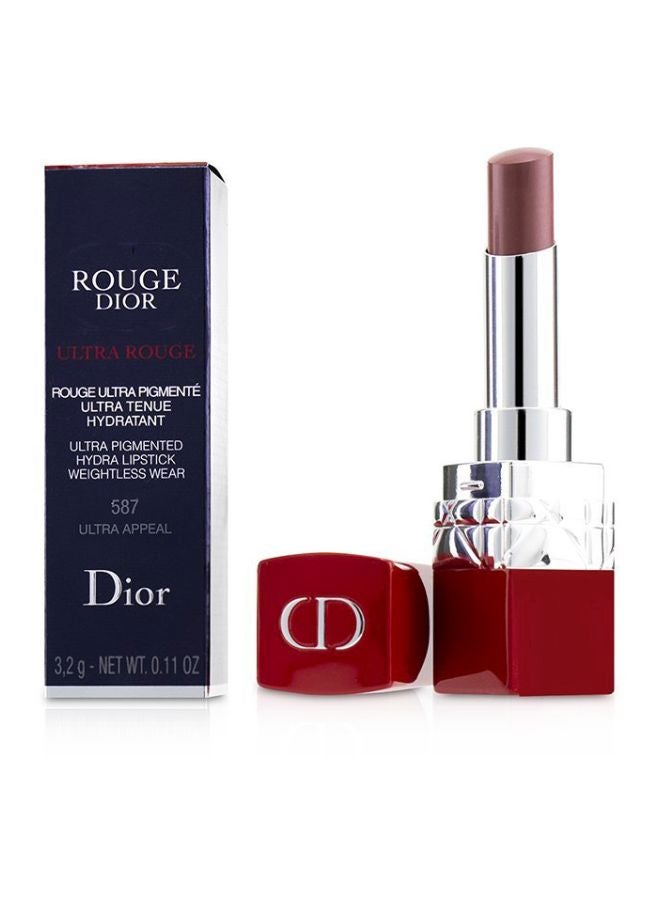 ديور أحمر الشفاه الغير لامع ألترا روج من روج ديور 587 ألترا أبيل - Image 2
