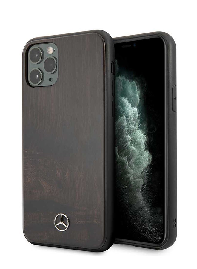 Mercedes Protective Case Cover For iPhone 11 Pro Max Dark Brown - Image 4