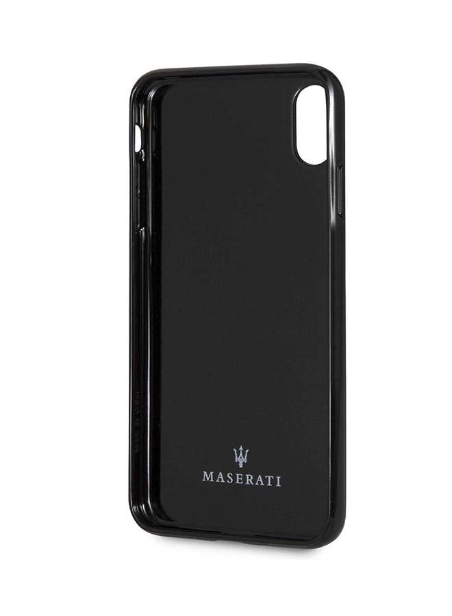 مازيراتي غطاء حماية واقٍ لهاتف أبل آيفون XS ماكس أسود - Image 3