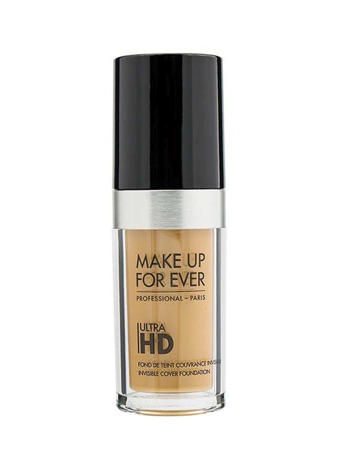 MAKE UP FOR EVER Ultra HD Invisible Cover Foundation Y385 Olive Beige - Image 1