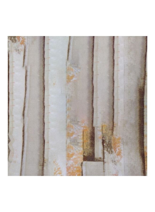 Qiangtie Brick Stone Pattered Wallpaper Beige/Brown/Yellow 45x500cm 