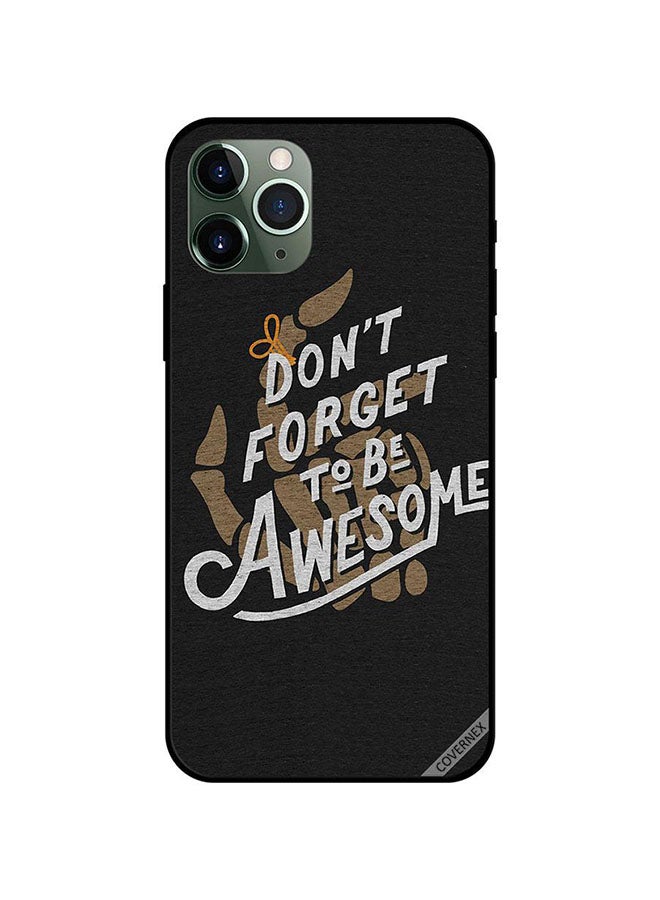 كوفرنيكس غطاء حماية واقٍ لهاتف أبل آيفون 11 برو ماكس أسود/بني/رمادي - Image 1