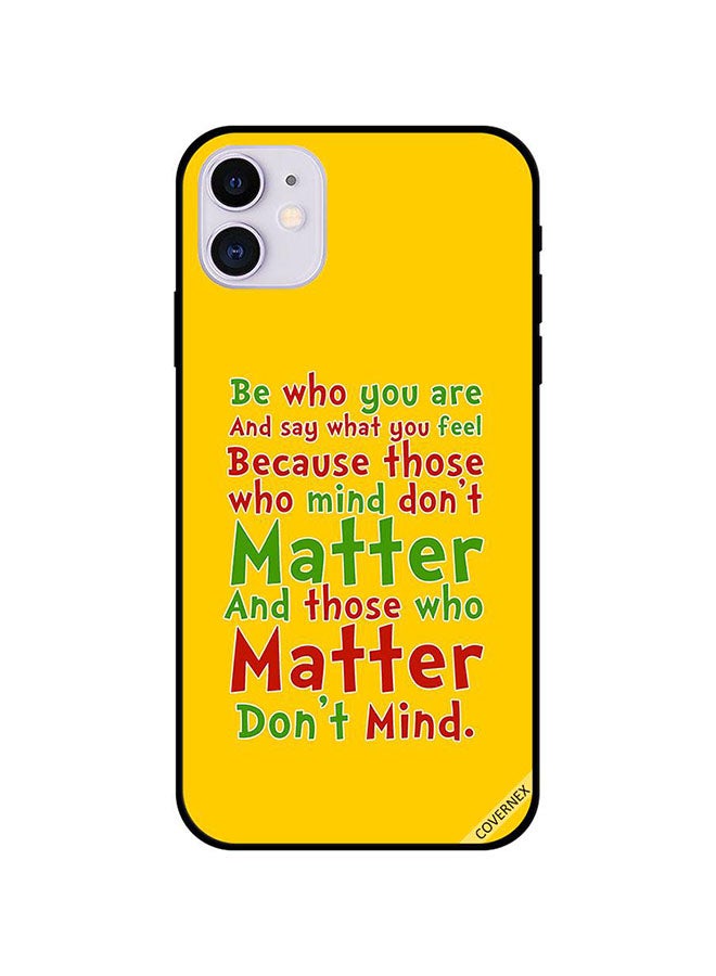 كوفرنيكس غطاء حماية واق لهاتف أبل آيفون 11 أصفر/أخضر/أحمر - Image 1