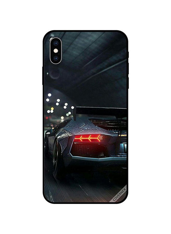 كوفرنيكس غطاء حماية واقٍ لهاتف أبل آيفون XS بطبعة صورة سيارة آر جي - Image 1