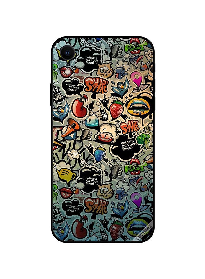 Covernex Protective Case Cover For Apple iPhone XR Whats On Your Mind 