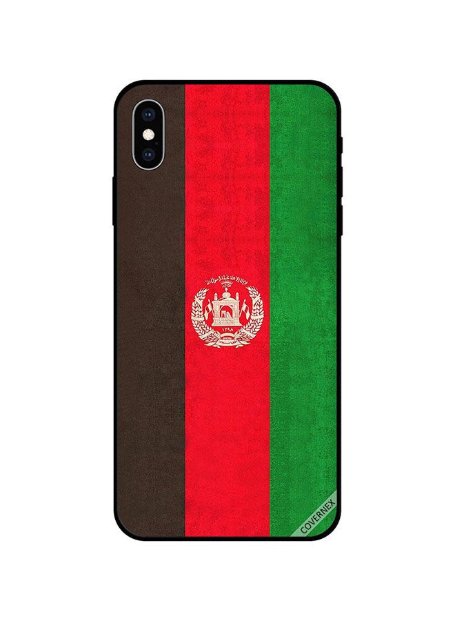 كوفرنيكس غطاء حماية واقٍ لهاتف أبل آيفون XS أفغانستان فلاج فينتاج - Image 1