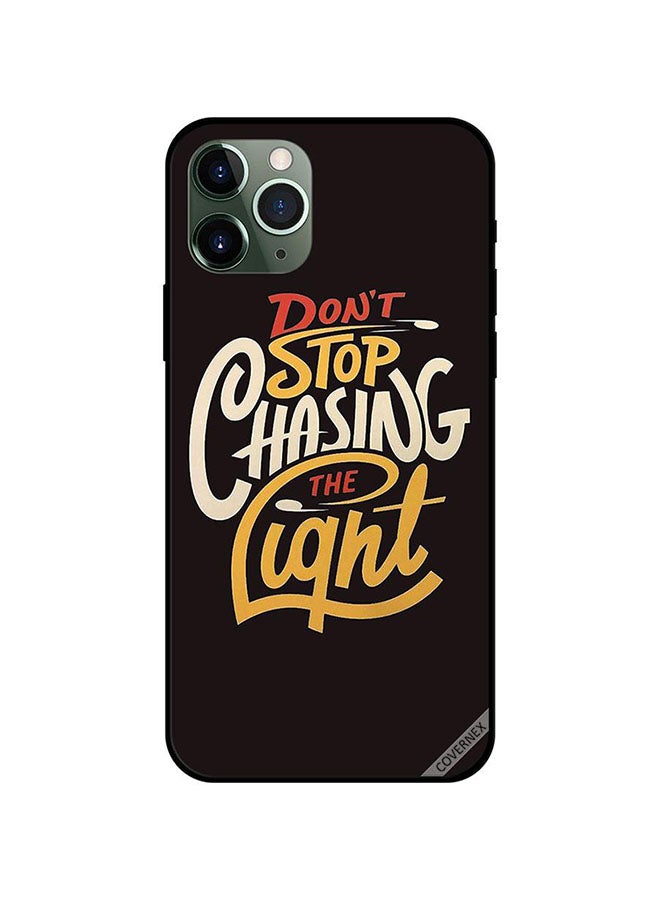 Covernex Protective Case Cover For Apple iPhone 11 Pro Max Dark Brown/White/Yellow