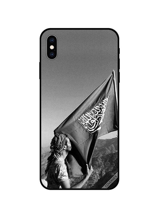 Covernex Protective Case Cover For Apple iPhone XS Solder Kissing Saudi Arabia Black Classic 