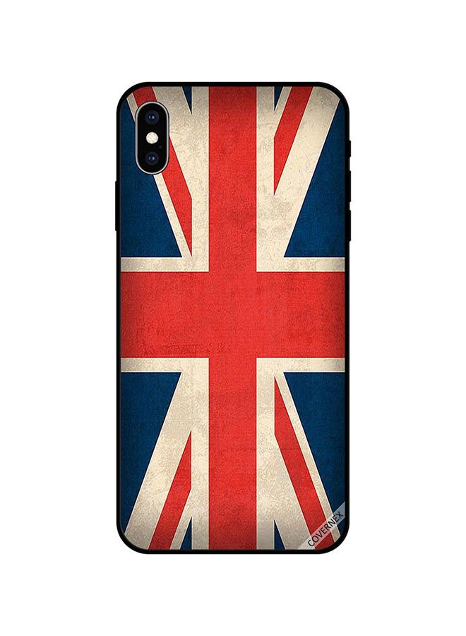 Covernex Protective Case Cover For Apple iPhone XS Uk Flag Vintage