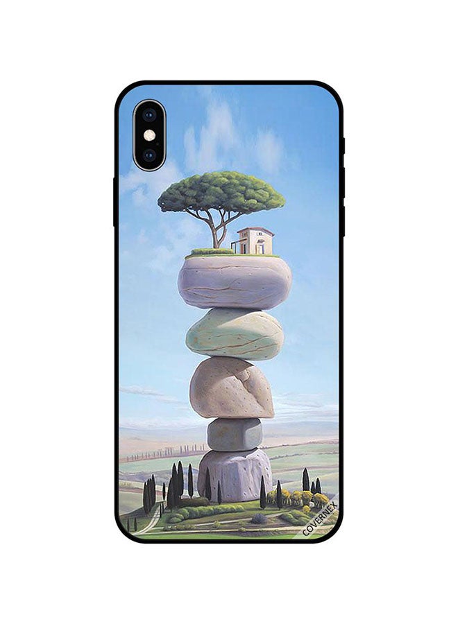 Covernex Protective Case Cover For Apple iPhone XS House On Stones