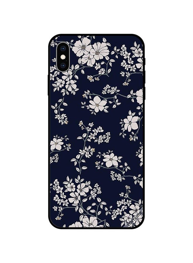 Covernex Protective Case Cover For Apple iPhone XS White Flowers Bunches 