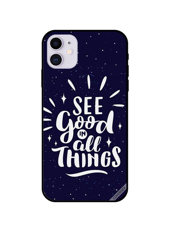 Covernex Protective Case Cover For Apple iPhone 11 Blue/White 