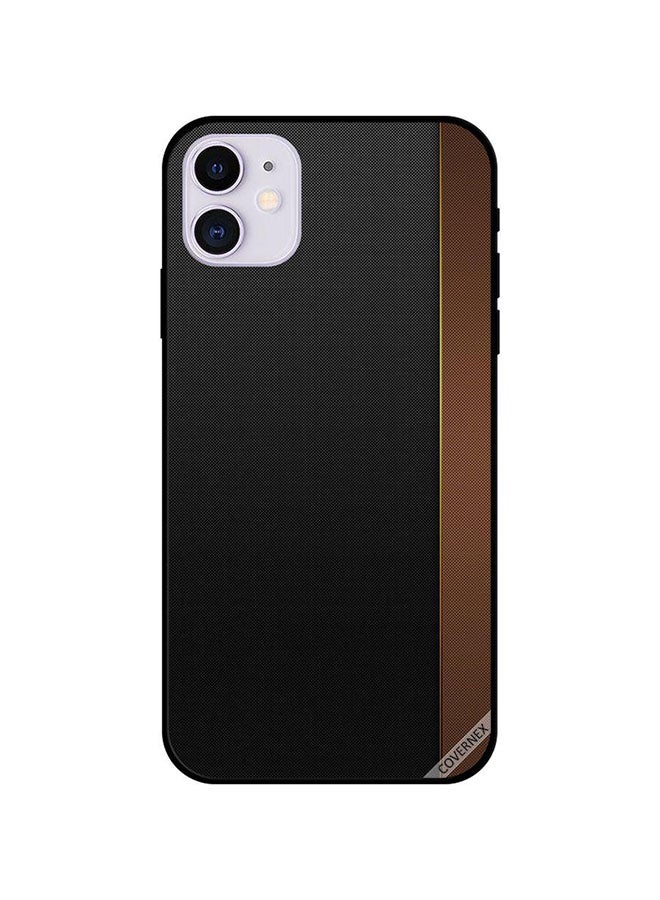 Covernex Protective Case Cover For Apple iPhone 11 Black/Brown