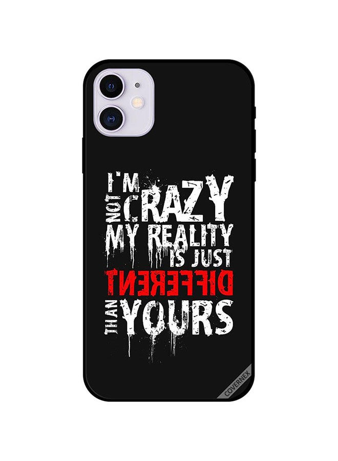 Covernex Protective Case Cover For Apple iPhone 11 Black/White/Red