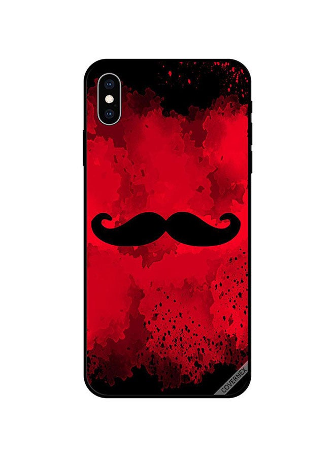 كوفرنيكس غطاء حماية واقي لهاتف أبل آيفون X أحمر وأسود - Image 1