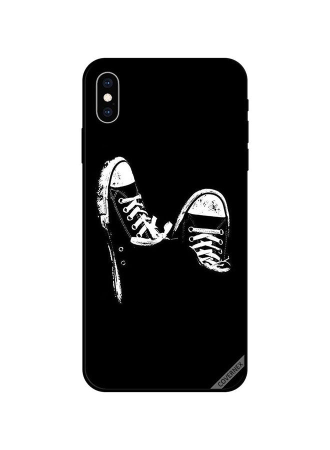 كوفرنيكس غطاء حماية واقي لهاتف أبل آيفون X أسود/ أبيض - Image 1