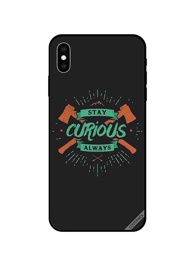 كوفرنيكس غطاء حماية واقٍ لهاتف آيفون XS أسود/أخضر/بني - Image 1