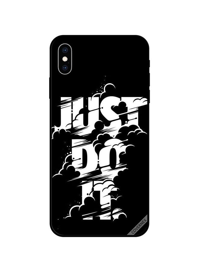 كوفرنيكس غطاء حماية واقٍ لهاتف آيفون XS أسود/ أبيض - Image 1