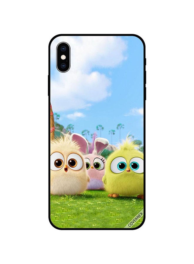 Covernex Apple iPhone X Protective Case Cover Printed Featuring Cute Chikess DESIGN_0090 - Image 1